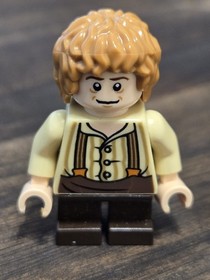 Bilbo Baggins - LEGO The Hobbit Minifigure with Suspenders lor029 from 79003 Set