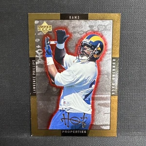 1996 Upper Deck Hot Properties CRAD Gold #HT18 L.Phillips/T.Biakabutuka A1K - Picture 1 of 2