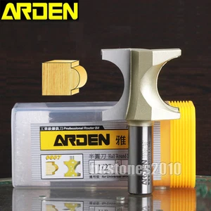 ARDEN Bull Nose Router Bit 1/4*5/8-1/4 Shank Half Round Side Cutter 5/8"×1/4 Bit - Picture 1 of 2