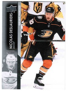21/22 2021 UPPER DECK SERIES 1 HKY BASE FRENCH PARALLEL CARDS 1-200 U-Pick List