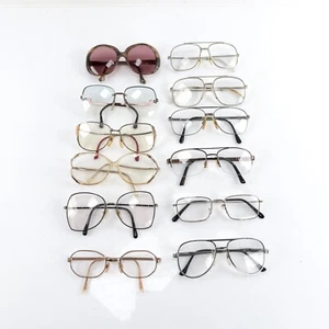 12 Vintage Retro Mens & Women's Glasses Frames 70s 80s Lot Costume Dolly Dahmer - Picture 1 of 8