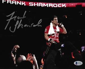 Frank Shamrock Signed 8x10 Photo BAS COA UFC StrikeForce Belt Picture Autograph - Picture 1 of 5