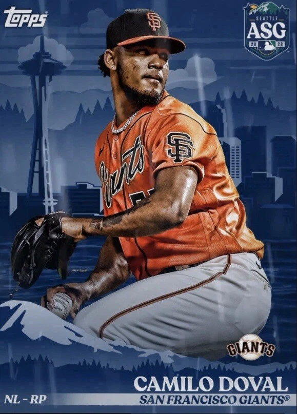 [DIGITAL] Topps Bunt - Camilo Doval - All-Star Game 23 S1 - Rain Base - Image 1 of 1