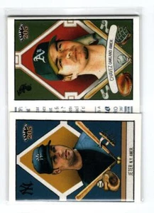 2003 Topps 205 Triple Folder Brooklyn #TF29 Eric Chavez/Derek Jeter - Picture 1 of 1