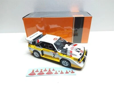 Audi Sport Quattro S1 Rally Monte-Carlo 1986 #2 Rohrl - 1/18 IXO - Immagine 1 di 4