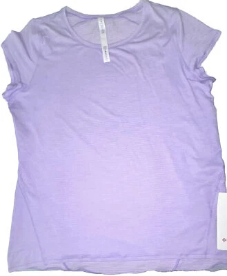 NUEVO CON ETIQUETAS💜LULULEMON💜TALLA 14💜CAMISETA MANGA CORTA OTRA MILLA💜HSHE/PÚRPURA💜AL POR MENOR $72 Foto 1 de 4