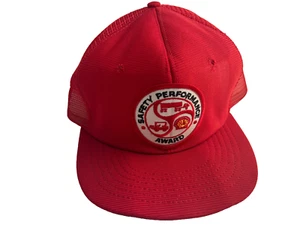Carretilla elevadora Shell Safety Performance Award Gas SnapBack malla sombrero billete verde - Imagen 1 de 3