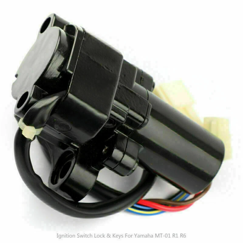 Ignition Switch Lock Keys For Yamaha YZF R1 R6 MT-01 FJ09 FZ09 XT660 FZ6R #3 Foto 1 de 4