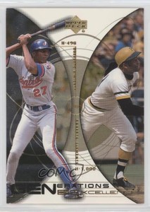 2000 Hitter's Club Generations of Excellence Vladimir Guerrero Roberto Clemente
