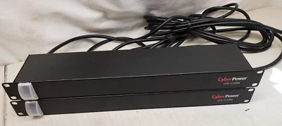 Qty 2 CyberPower CPS1215RM 100-125V/15A, 10 Outlets, 15ft Power Cord, 1U - Image 1 of 4