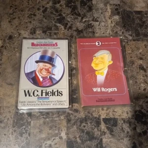 Golden Age Radio Vintage Comedy Audiobook Set- W.C. Fields & Will Rodgers. - Picture 1 of 6