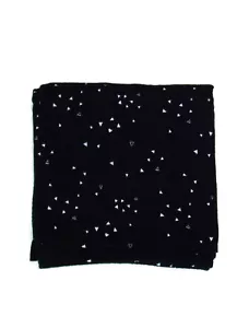 Gymboree Black White Triangles Baby Swaddle Blanket Security Lovey 39x39" - Picture 1 of 2