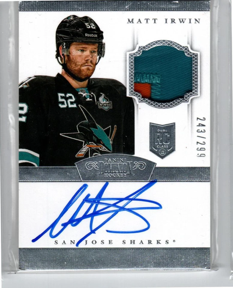 2013-14 Dominion #181 Matt Irwin JSY AU RC /299 - Image 1 of 1
