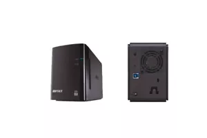 Buffalo DriveStation DAS externe Festplattengehäuse für 2 x 3,5" HDD (HD-WLU3R1) - Bild 1 von 9