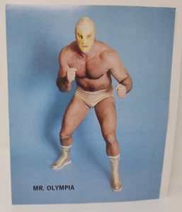 MR. OLYMPIA Glossy Color 8 x 10" JERRY STUBBS Mid South Wrestling - Picture 1 of 18