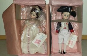 MADAME ALEXANDER NAPOLEON & JOSEPHINE W/ BOXES & HANG TAGS 1330 & 1335 - Picture 1 of 10