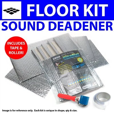 Heat & Sound Barrier 1947-1954 Chevy Truck Floor Pro+ Kit Tape & Roller - Image 1 of 4