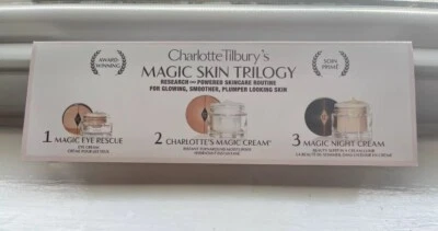CHARLOTTE TILBURY Magic Skin Trilogy Sample Card: Eye Rescue, Magic Day & Night - Image 1 of 4