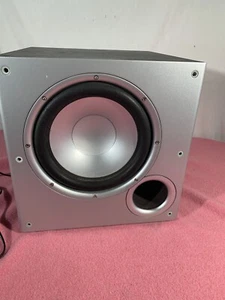 Polk Audio PSW10 10" aktiver Subwoofer 100 Watt - schwarz funktioniert super - Bild 1 von 9