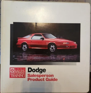 1992 Dodge Salesperson Product Guide Dealer Album Car and Truck Ram - Picture 1 of 12