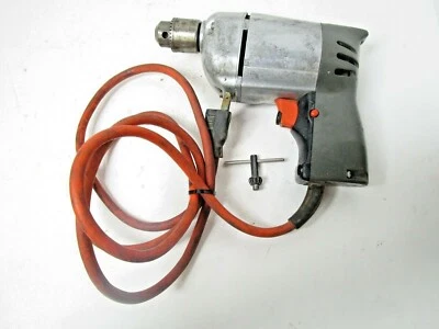 Vintage Black&Decker B+D B&D 3/8" Drill WORKS Woodworking Powertool w/CHUCK - Image 1 of 4