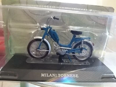 Modellino blu e argento Grigio Moto MILANI TORNESE NUOVO SIGILLATO Scala 1/18 - Immagine 1 di 4