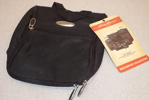 Eddie Bauer Bridgeport Travel Toiletry Hanger Bag - Black - NWT NEW - Picture 1 of 8