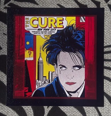 The Cure Live ☆  Promo Magnet New York June 20-21-22 2023  Madison Square Garden - Image 1 of 3