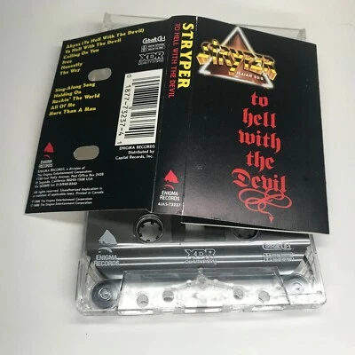 Stryper VTG Christian Metal Cassette Tapes: Devil, Soldiers, Attack, Law, In God - Image 1 of 4