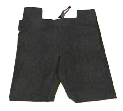 Legging Matty M de piel de serpiente carbón Foto 1 de 2