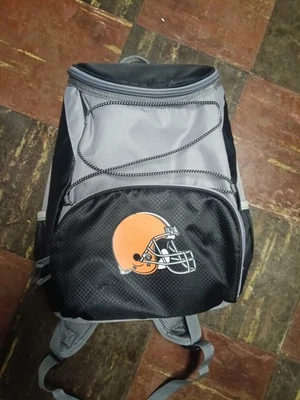 Mochila de fútbol americano Cleveland Browns refrigerador de picnic bolsa aislada Foto 1 de 3