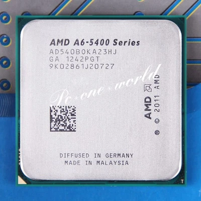 100% OK AD540BOKA23HJ AMD A6-Series A6-5400B 3.6 GHz dual-core Processor CPU FM2 - Image 1 of 2