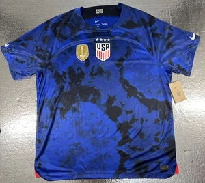 Nike USA 2022 Away Jersey Soccer Kit Mens Size 2XL Authentic USWNT New Champions - Picture 1 of 10