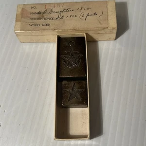 United States Daughters 1812 New York Medal Navy Bailey Banks & Biddle MasterDie - Picture 1 of 6