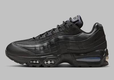 Nike Air Max 95 OG Triple Black Anthracite Big Bubble HM8755-001 Men's - Image 1 of 4