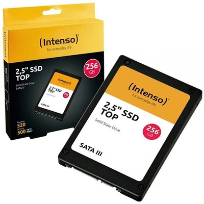 Ssd 256gb 2,5" Sata Iii Laptop Desktop Top Performance Intenso 3812440_ - Immagine 1 di 2