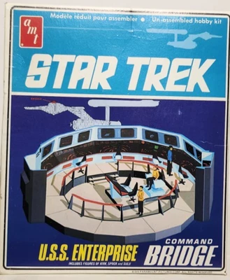AMT STAR TREK USS Enterprise “Command Bridge” 1-32 1975 Model Kit #S950 - Image 1 of 4