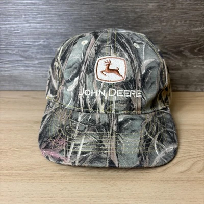 Gorra John Deere correa trasera camuflaje bordado edición limitada para hombre Foto 1 de 4