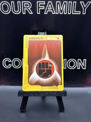 Pokémon Card Fighting Energy 160/165 Expedition 2002 Vintage Regular NM - Image 1 of 4