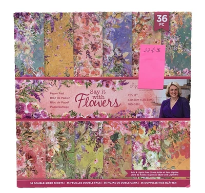 Crafters Companion Sara Signature "Say It With Flowers" Collection - Image 1 of 4