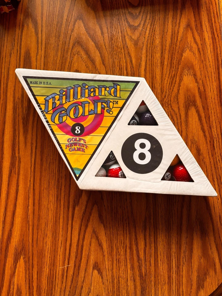 NOVO Conjunto de Jogo de Bilhar 8 - Bola de Bilhar Temática Família com Rack Vintage - Imagem 1 de 1