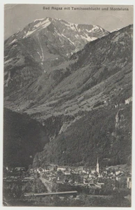 SWITZERLAND,AN OLD USED PC,  1910, BAD RAGAZ - Picture 1 of 2