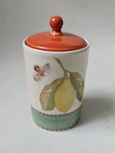 Sarah's Garden Wedgwood small lidded jar pot Roast Asparagus Spice jar - Picture 1 of 8