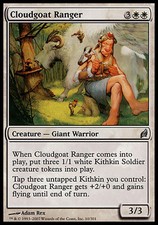 4x Cloudgoat Ranger Lorwyn MtG Magic White Uncommon 4 x4 Card Cards