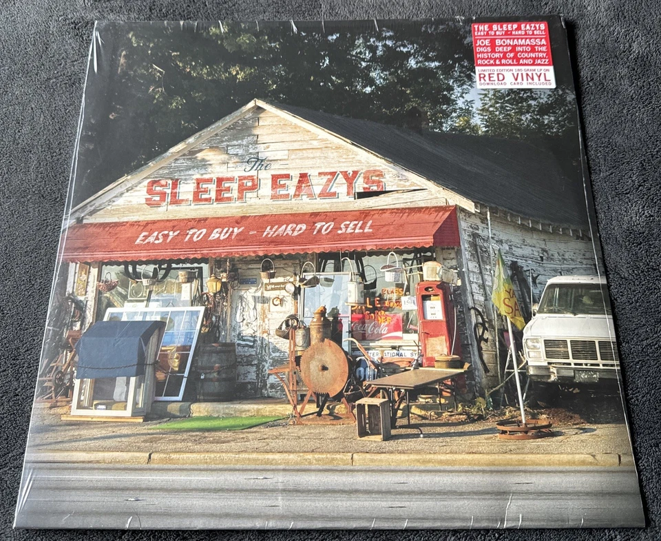 The Sleep Eazys ‎– Easy To Buy - Hard To Sell - Red Vinyl LP Album with D/L Code - Image 1 of 3