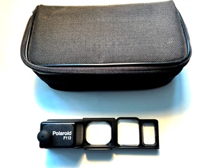 Polaroid F112 obiettivo primo piano vintage con custodia. - Foto 1 di 3