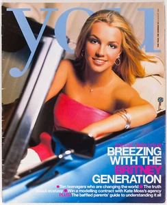 BRITNEY SPEARS SUGABABES NATALIE CASSIDY You magazine 26 August 2001 AMY LEONG - Picture 1 of 9
