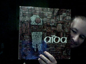 AIDA OPERA IN FOUR ACTS BY VERDI ON 2 VINYLS SOUVENIR SLEEVE CLASSICAL BIRTHDAY - Foto 1 di 4