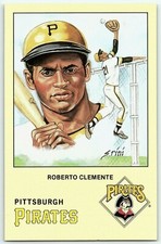 1990 10 Clemente Roberto Postcard Hof Catch Susan Pittsburgh Pirates Rini 5,000