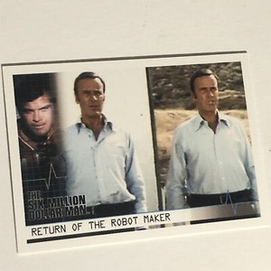 The Six Million Dollar Man Trading Card Lee Majors Richard Anderson #58